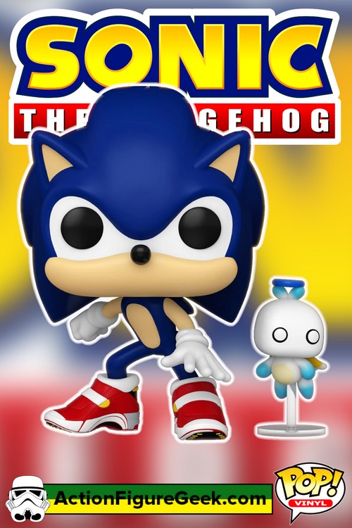 1036 Sonic The Hedgehog Cream Funko Pop! with Cheese Buddy