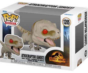 Product image 1205 Jurassic World: Dominion Atrociraptor (Ghost) Funko Pop Figure 