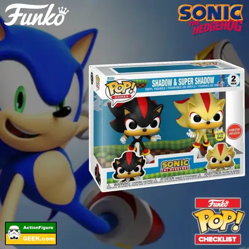 Sonic The Hedgehog Funko Pop Figures Checklist