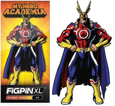 Product image X4 All Might Silver Age - 6" XL FiGPiN
