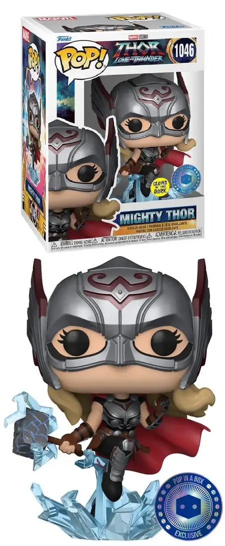 Product image 1046 Marvel Thor Love and Thunder Jane Foster GITD PIAB Exclusive