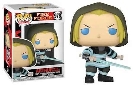 Product image 978 Fire Force - Arthur with Sword - Fire Force Funko Pop Figures