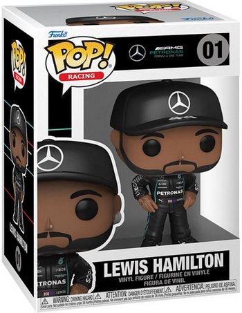 Product image - Funko Sports 01 Mercedes-AMG Petronas Formula One Team Lewis Hamilton Pop Vinyl Figure