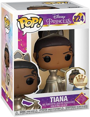 Product image 224 Ultimate Princess Collection - Tiana POP and Pin Badge FunkoShop Exclusive
