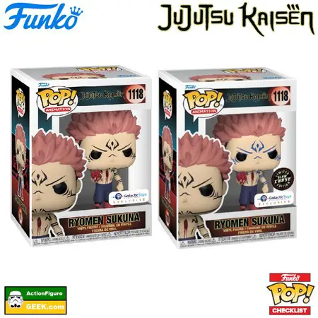 Product image 1118 Ryomen Sukuna with Heart - Galactic Toys and Ryomen Sukuna with Heart GITD Chase - Galactic Toys Exclusive