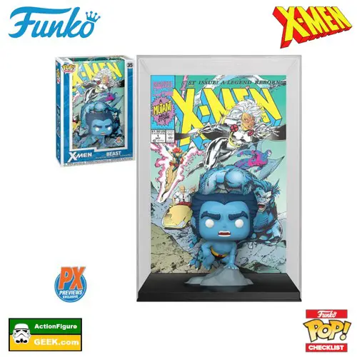 35 X-Men - Beast - X-Men #1 - Funko Pop! Comic Cover