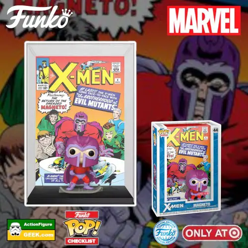 44 Magneto Comic Cover Funko Pop! – Uncanny X-Men #4 Target Exclusive and Special Edition