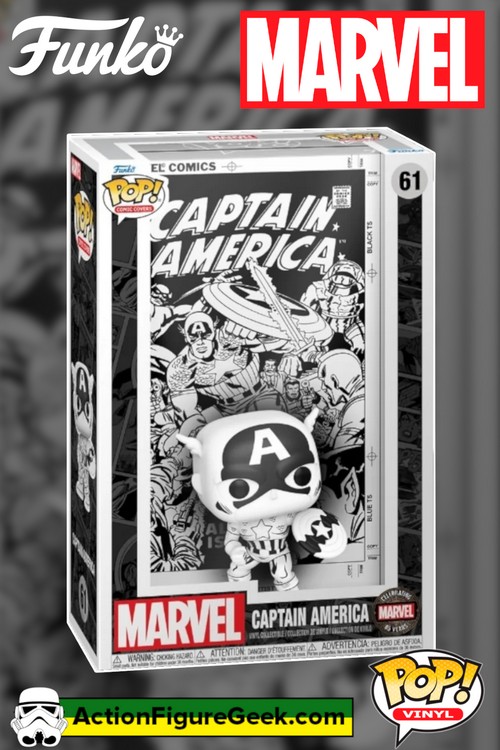 61 Captain America  85th Anniversary Comic Cover Funko Pop!