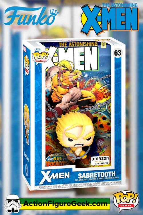 63 Sabretooth Amazon Exclusive And Special Edition Funko Pop!