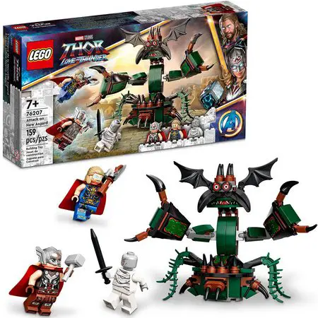 Product image 76207 LEGO Attack on New Asgard - Thor: Love and Thunder LEGO Set