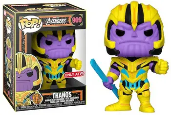 Funko Pop Product image - 909 The Avengers - Thanos Black Light – Target Exclusive