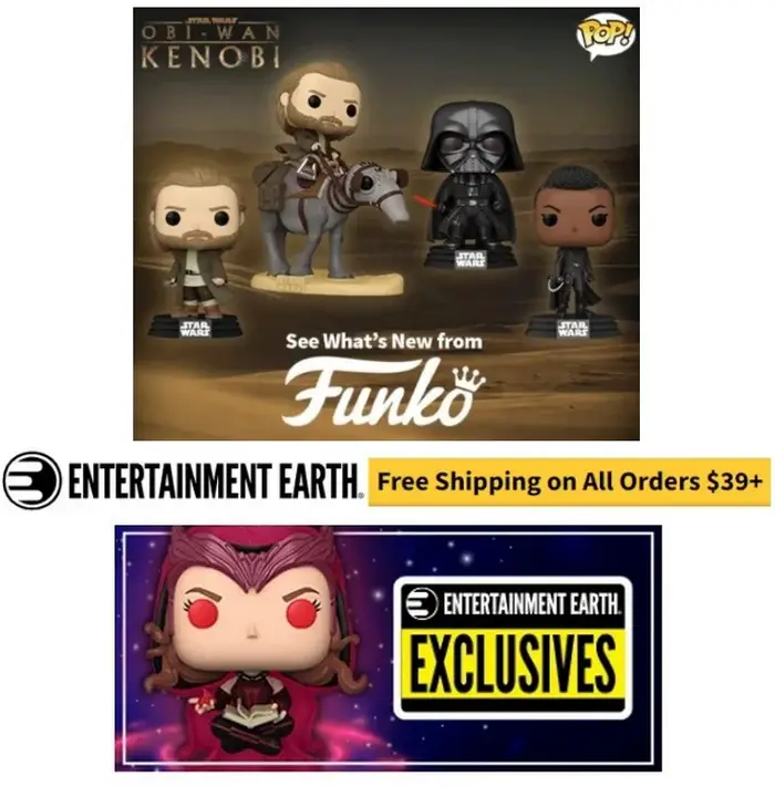 Entertainment Earth Banner - Buy Funko Pops at Entertainment Earth