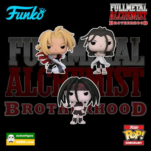 Fullmetal Alchemist - Brotherhood Funko Pop Checklist
