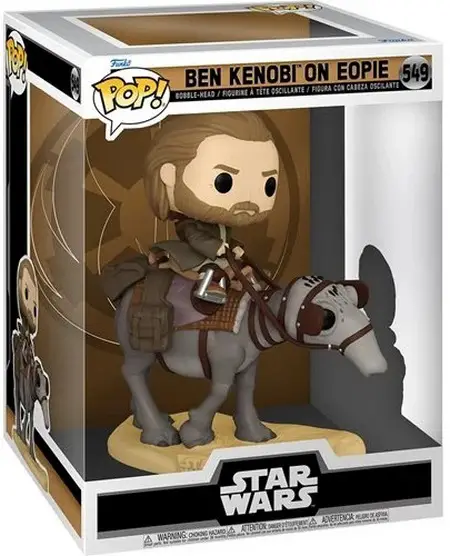 Funko Pop Star Wars Obi-Wan Series Product image - 549 Star Wars: Obi-Wan Kenobi Ben Kenobi on Eopie Deluxe Funko Pop