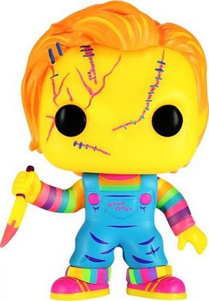 Funko Pop Product image Child's Play Chucky Black Light Funko Pop - Entertainment Earth Exclusive
