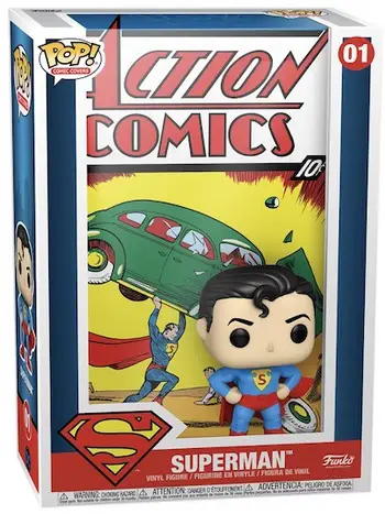 Product image 01 DC Comic Cover Superman Funko Pop