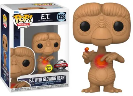 Product image 1258 E.T. with glowing heart GITD Special Edition