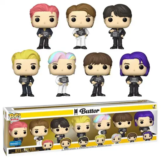 New BTS Butter Funko Pops Unveiled