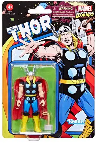 Product image Marvel Legends Retro Black Thor 3 3/4-Inch Action Figure