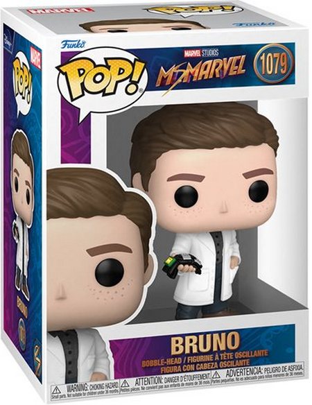 Funko Pop Product image Ms. Marvel Bruno Pop! Vinyl Figure