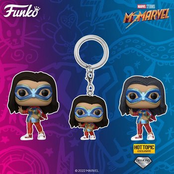 Funko Product image - Ms. Marvel Funko Pops and Keychain