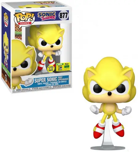 Product image - Sonic the Hedgehog - Super Sonic first appearance Glow in the Dark Exclusive