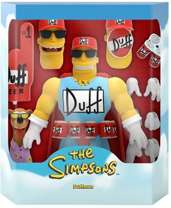 Product image The Simpsons Ultimates Duffman 7-Inch Action Figure