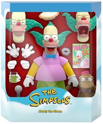 Product image Krusty the Clown - The Simpsons Super7 Ultimates Action Figure