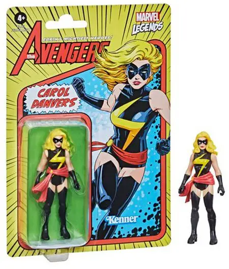 Product image Carol Danvers Marvel Legends Retro Action Figure Wave 1