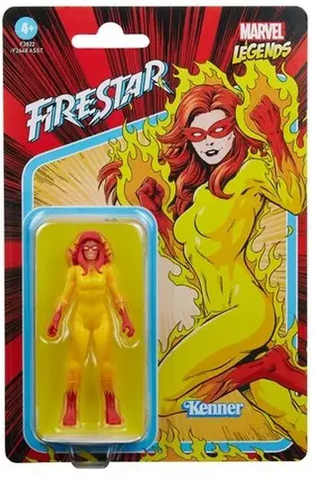 Product image Marvel Legends Firestar Retro Action Figure