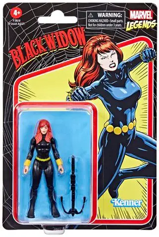 Product image Marvel Legends Retro Black Widow 3 3/4-Inch Action Figure
