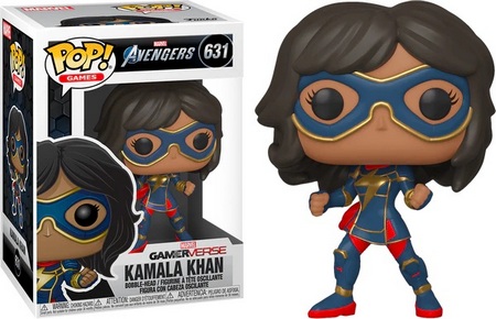 Funko pop image 631 Marvel’s Avengers (2020) - Kamala Khan -Ms. Marvel Gameverse