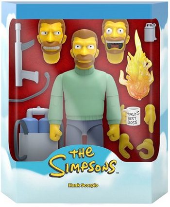 Product image Hank Scorpio - The Simpsons Ultimates Action Figure