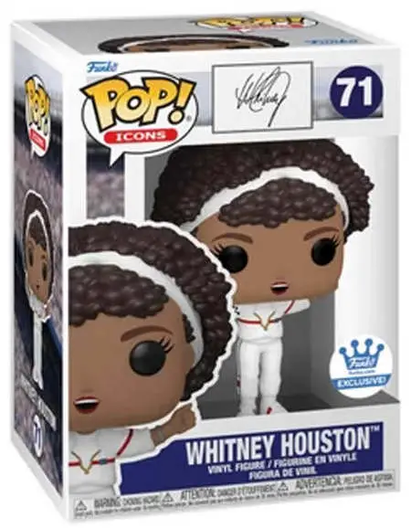 Product image 71 Whitney Houston Super Bowl XXV (25) National Anthem FunkoShop Exclusive Icons Pop