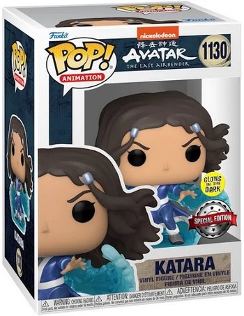 Avatar The Last Airbender Katara Metallic GITD Funko Pop Figure