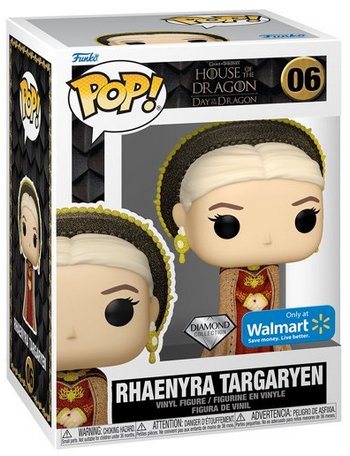 Product image Rhaenyra Targaryen Diamond Glitter Funko Pop Walmart Exclusive