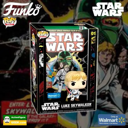 Product image 01 Luke Skywalker Comic Cover - Walmart Exclusive