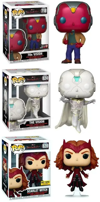 Product images - Our fav Wandavision Funko Pops