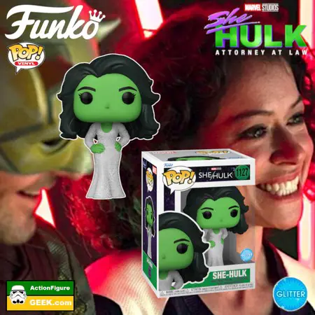 Funko Product image 1127 - She-Hulk Gala Glitter Funko Pop
