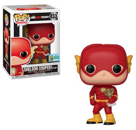 Product image 833 Sheldon Cooper as The Flash (The Big Bang Theory) SDCC Exclusive