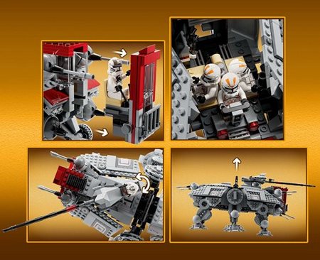 Cabin images -LEGO Star Wars AT-TE Walker - Revenge of the Sith
