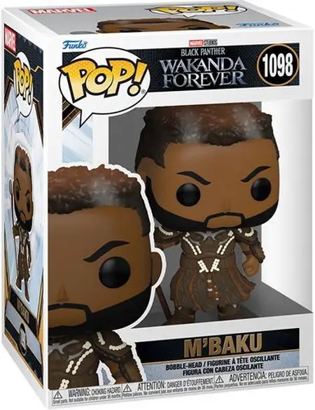 Product image 1098 Wakanda Forever M’Baku Funko Pop