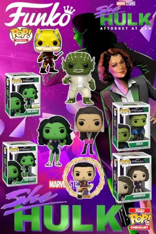 She-Hulk Attorney at Law Funko Pop Checklist