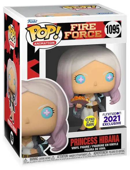 Product image Funko Pop Fire Force Princess Hibana GITD