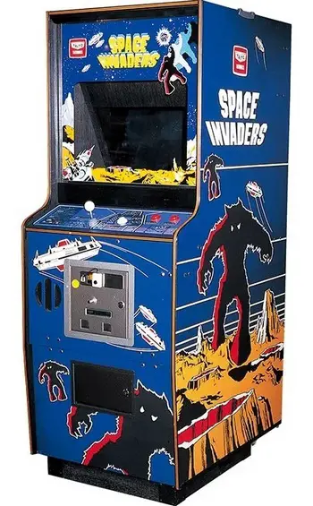 Original Space Invaders Arcade video game