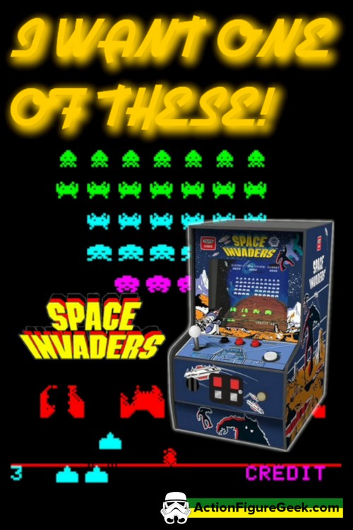 Space Invaders Retro Micro Player