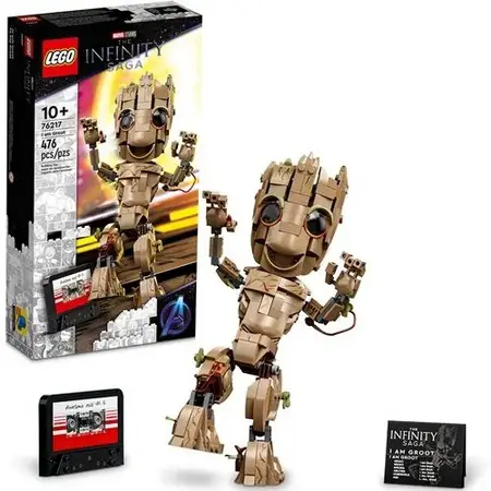 LEGO Product image - New LEGO Goot - Marvel Super Heroes I am Groot LEGO 76217