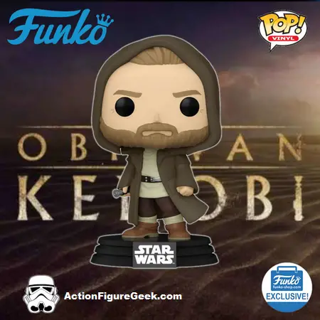 New Obi-Wan Kenobi in Jedi Robe Funko Pop Funko Shop Exclusive