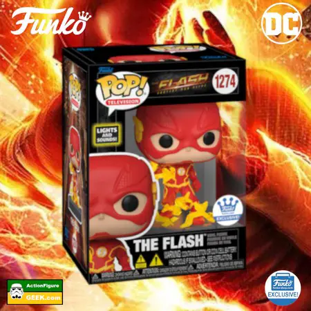 Product image - DC The Flash Lights and Sound Funko Pop