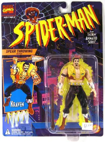 pRODUCT IMAGE Spider-Man - Kraven (spear throwing action) Action Figure
